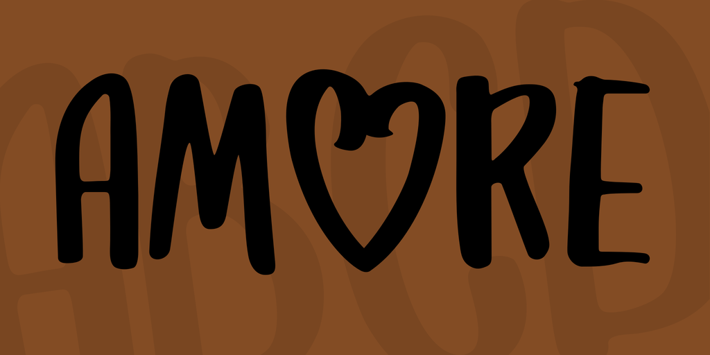 Amore font