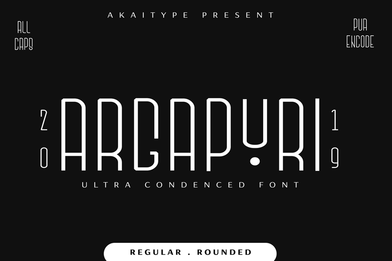 Argapuri Regular font