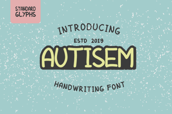 Autisem For Personal Use font