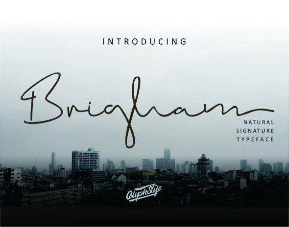 Brigham font