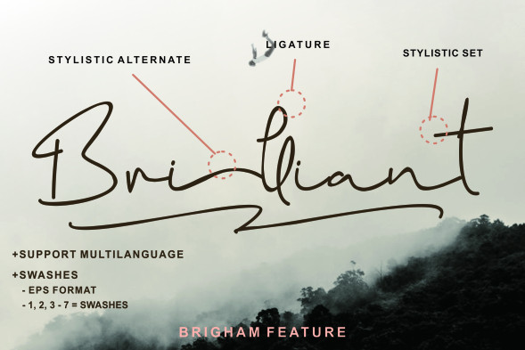 Brigham font
