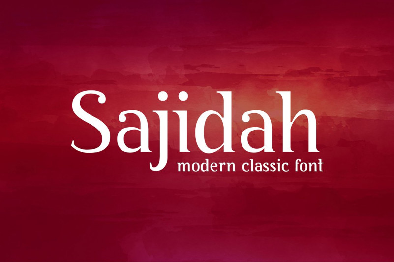 BY Sajidah SemBd DEMO font