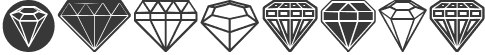 Diamondo font