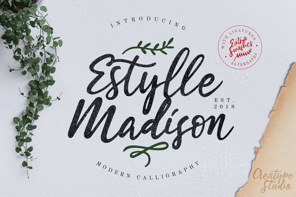 Estylle Madison font