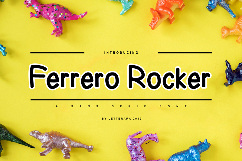 Ferrero Rocker font
