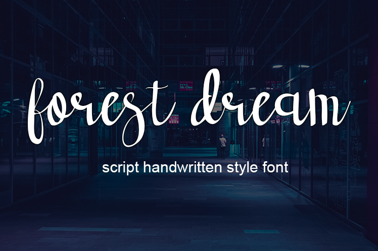 forest dream font