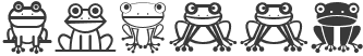 Froggy font