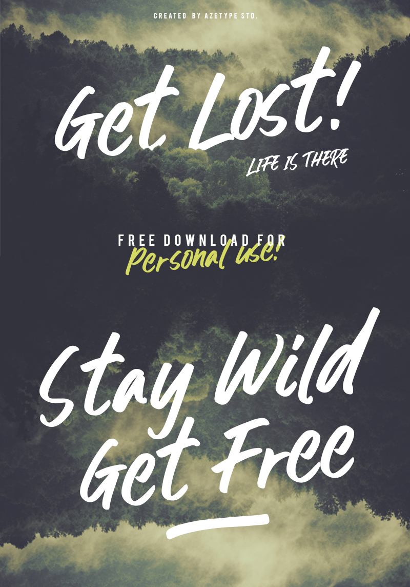 Get Lost! font