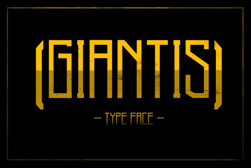 Giantis-Demo font