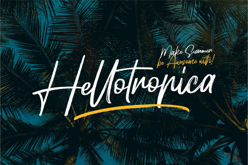 Hellotropica font