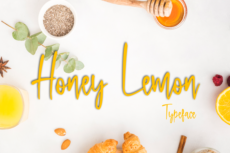 Honey Lemon font