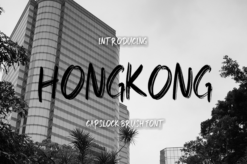 HONGKONG font