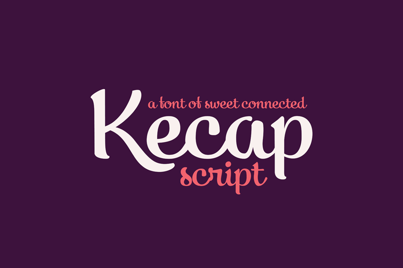 Kecap Personal Use font