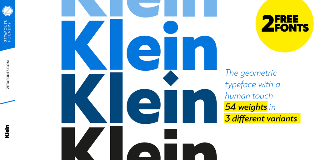 Klein Condensed Trial font
