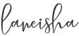 laneisha font