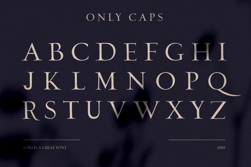 Loki font