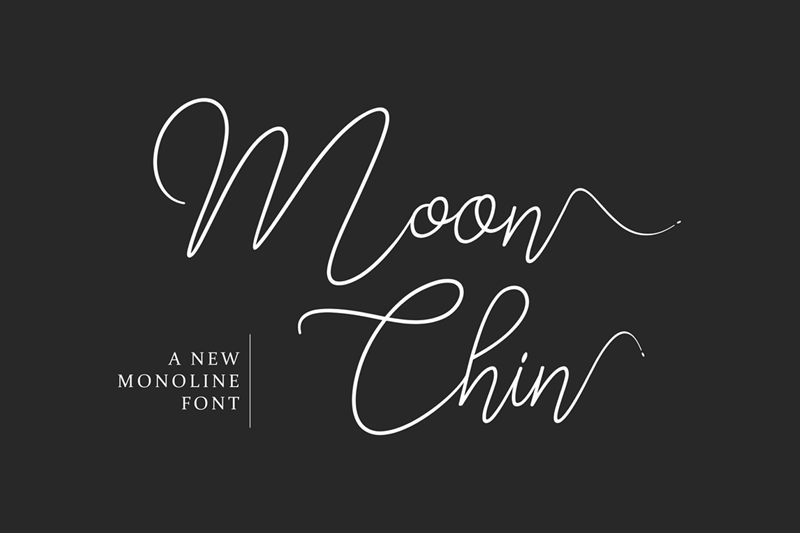 Moon Chin font