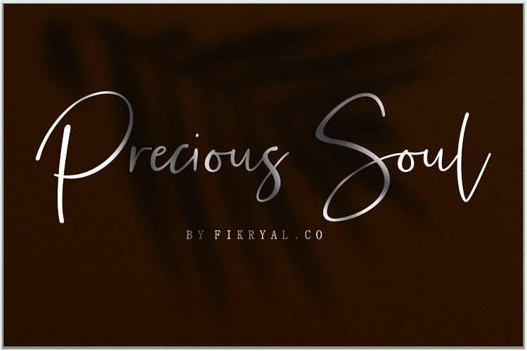 Precious Soul font