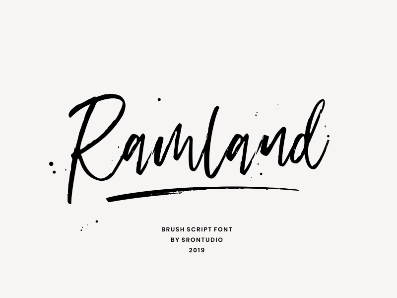 Ramland font