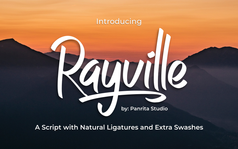 Rayville Free Personal Use font