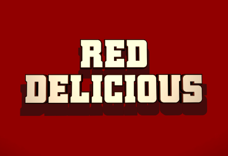 Red Delicious Bold Italic font