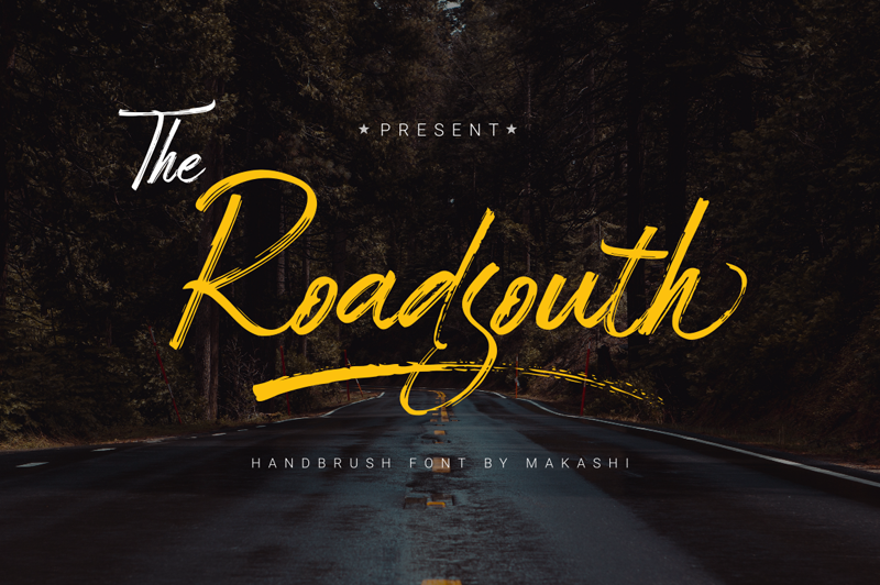 Roadsouth_demo font