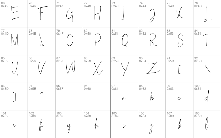Sallita Free for personal only font