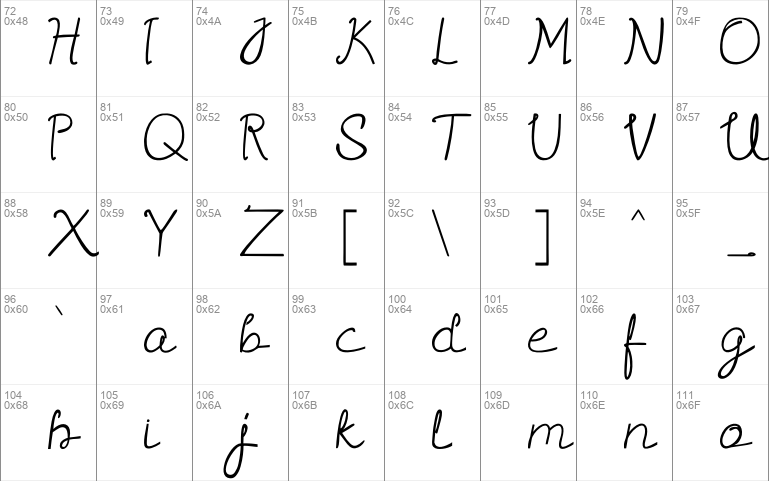 Sannisa font