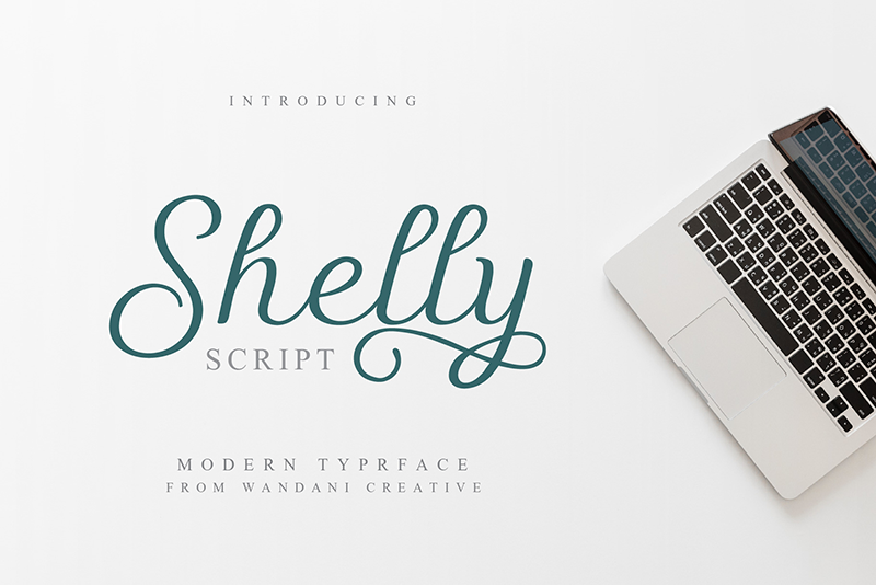 Shelly Script font