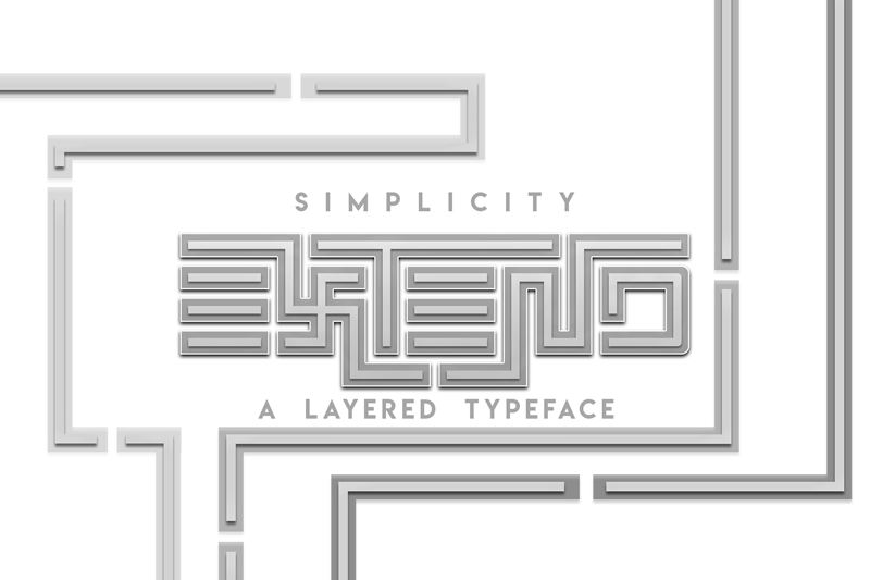 Simplicity Extend font