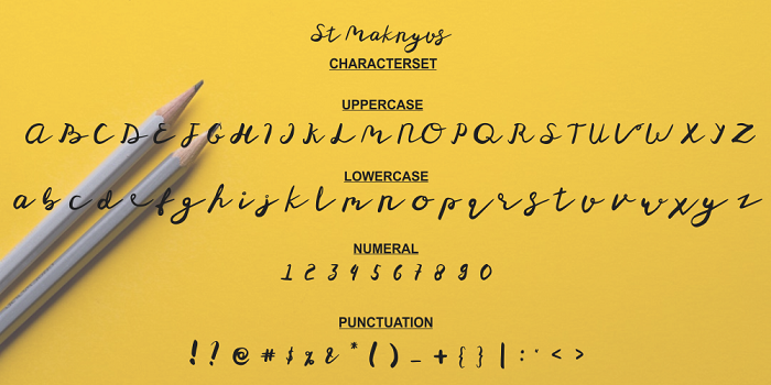 St Maknyus font