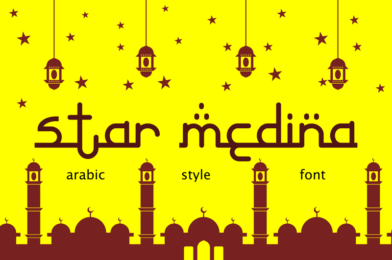 Star Medina font