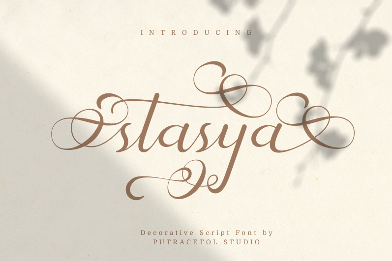 Stasya Free font
