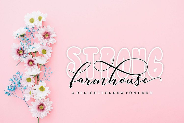 Strong Farmhouse font