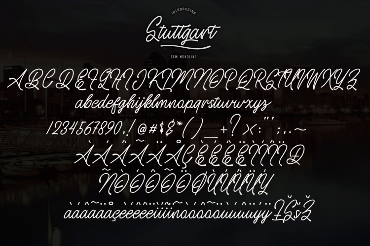 Stuttgart font