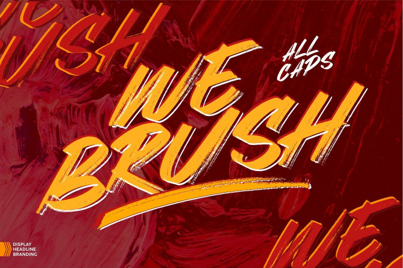 Webrush font