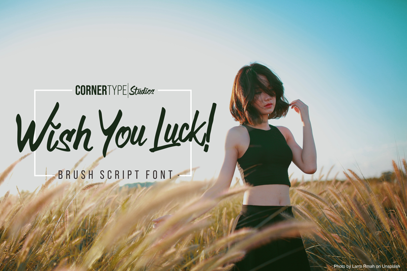 Wish You Luck font