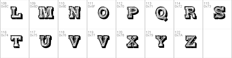 Alphabet Fantasie font