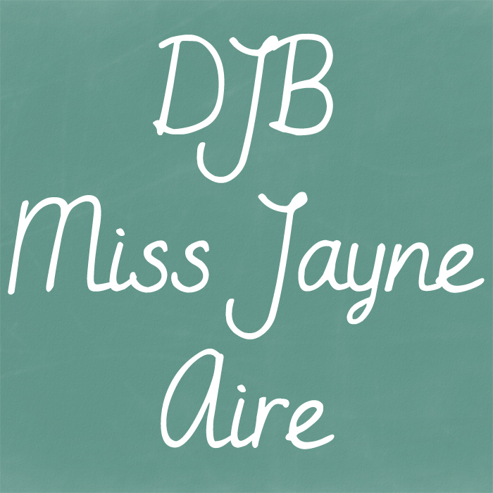 DJB Miss Jayne Aire font