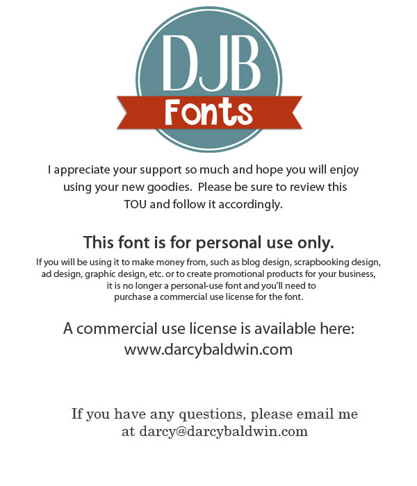 DJB Nouveau Light font