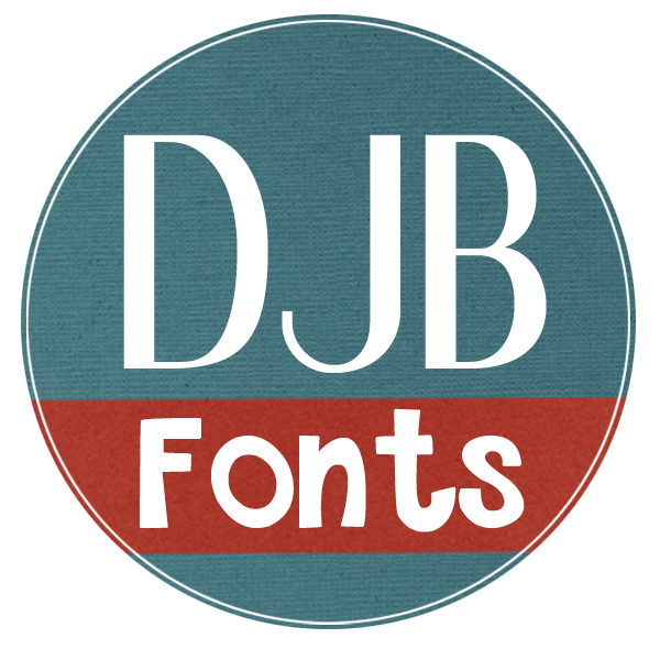 DJB Nouveau Straight Lite font