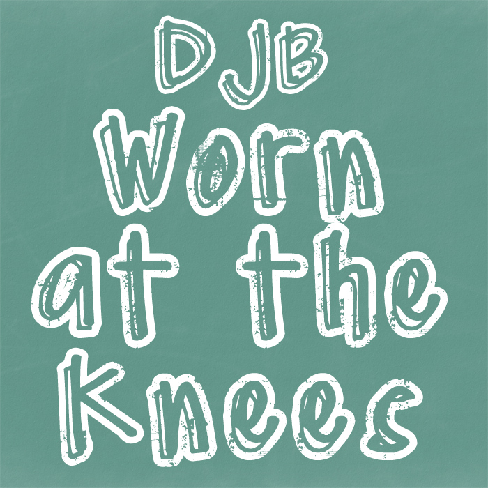 DJB Worn at the Knees font