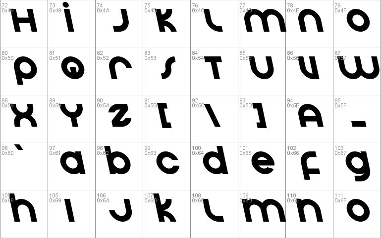 Echo Station Leftalic font