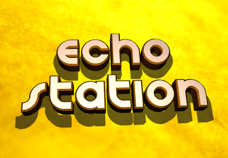 Echo Station Leftalic font