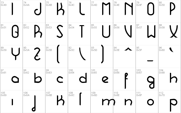 Hebe font