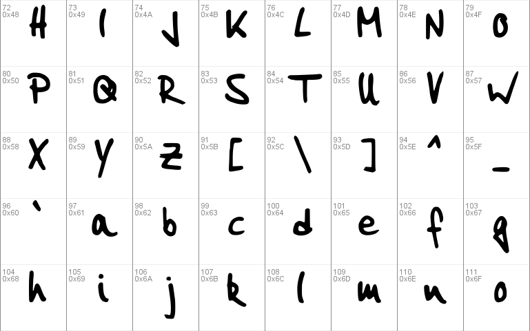 Heins ED3 font