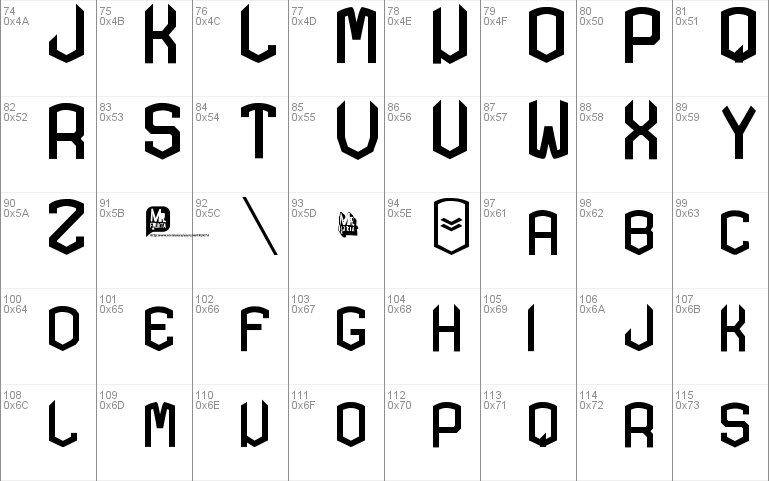 KARDON TYPE font