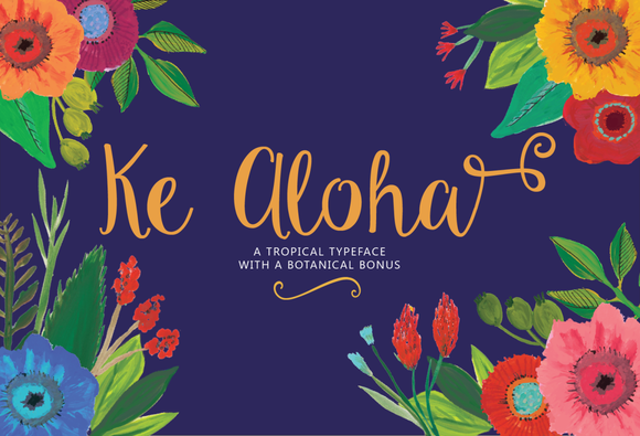 Ke Aloha font