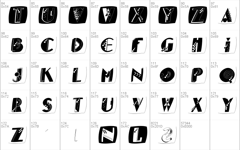 KidgeBoxes font