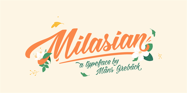 Milasian Bold PERSONAL font